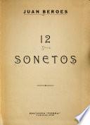 12 [i.e. doce] sonetos