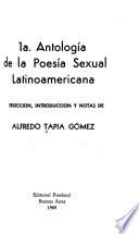 1a. antología de la poesía sexual latinoamericana