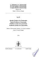 2. Weltkongress Für Gastroenterologie: Topical problems in pancreatitis