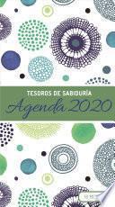2020 Planificador - Tesoros de Sabiduría - Círculos Geométricos de Verde y Azul