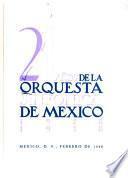 21 [i.e. Veintiún] años de la Orquesta Sinfónica de México, 1928-1948