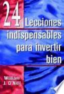 24 lecciones indispensables para invertir bien