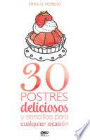 30 postres deliciosos y sencillos para cualquier ocasión