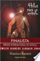 4 hilos para un epitafio