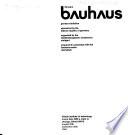 50 Years Bauhaus