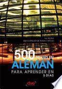 500 frases en alemán para aprender en 5 días