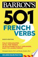 Libro 501 French Verbs, Eighth Edition