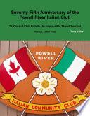 75th Anniversary of the Powell River Italian Club
