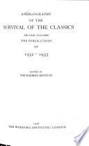 A Bibliography of the Survival of the Classics