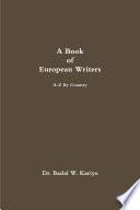 A Book of European Writers