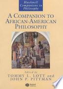 A Companion to African-American Philosophy