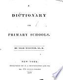 A Dictionary for Primary Schools