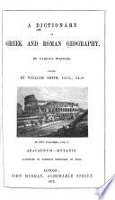 A Dictionary of Greek and Roman Geography