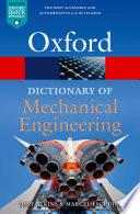 A Dictionary of Mechanical Engineering