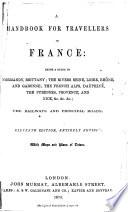 A Handbook for Travellers in France
