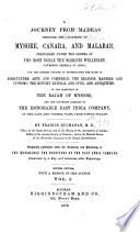A Journey from Madras Through the Countries of Mysore, Canara, and Malabar