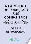 A la muerte de torrijos y sus compañeros