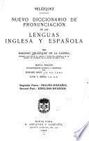 A new pronouncing dictionary of the Spanish and English languages