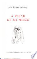 A pesar de mi mismo