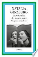 A propósito de las mujeres