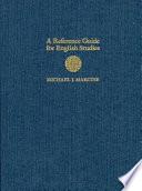 A Reference Guide for English Studies