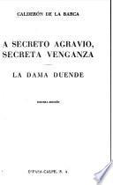 A Secreto Agravio, Secreta Venganza: La Dama Duende: Tercera Edicion