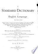A Standard Dictionary of the English Language