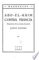Abd-el-krim contra Francia
