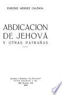 Abdicación de Jehová