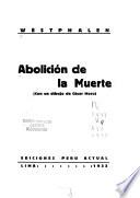 Abolición de la muerte