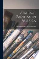 Abstract Painting in America
