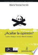 ¿Acallar la opinión? Cuatro Araújos versus Alfredo Molano