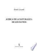 Acerca de la naturaleza de los faunos