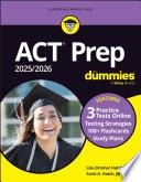 ACT Prep 2025/2026 For Dummies