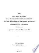 Acta de la sesión