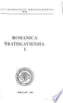 Acta Universitatis Wratislaviensis