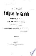 Actas de Cabildo del Ayuntamiento constitucional de México