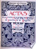 Actas de la Junta municipal de propios de Santa-Fé de Bogotá ...: 1821-1823