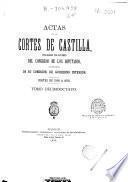Actas de las Cortes de Castilla...
