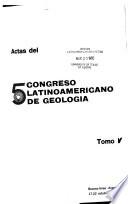 Actas del 52 Congreso Latinoamericano de Geología