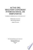 Actas del ... Congreso de la Asociación Internacional de Hispanistas
