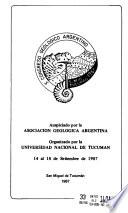 Actas del ... Congreso Geológico Argentino