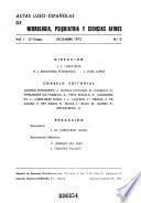 Actas luso-españolas de neurología, psiquiatría y ciencias afines