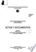 Actas y documentos