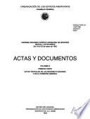 Actas y documentos ... período ordinario de sesiones
