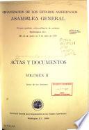 Actas y documentos ... periódo ordinario de sesiones