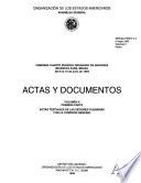 Actas y documentos ... período ordinario de sesiones
