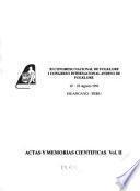 Actas y memorias científicas