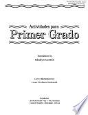 Actividades para primer grado