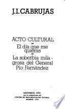 Acto cultural